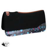 Showman ® " Paint Splash" 24" x 24" PONY black felt pad - Country Scene Saddlery and Pet Supplies