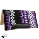 Showman ® Pony 24 X 100% Woven Wool Top Pad. Purple