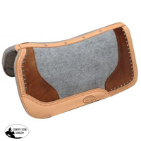 New! Showman ® Pony 24 X Argentina Cow Leather Saddle Pad Hair On Cowhide.