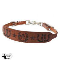 New! Showman ® Pony Size Quarter Horse Branded Wither Strap.