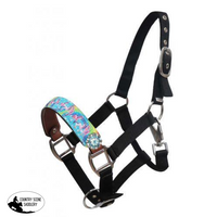 New! Showman ® Pony Size Rainbow Pony Halter.