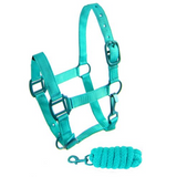 Showman ® Pony triple ply nylon halter and lead rope - Country Scene Saddlery and Pet Supplies