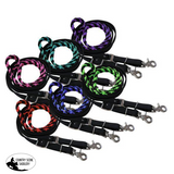 Showman ® Premium braided nylon contest reins. - Country Scene Saddlery and Pet Supplies
