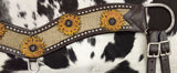 Showman ® Hand Painted Sunflower tripping collar - Country Scene Saddlery and Pet Supplies