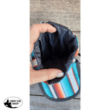 Showman ®Serape Insulated Nylon Bottle Carrier With Pocket. Horse Tack