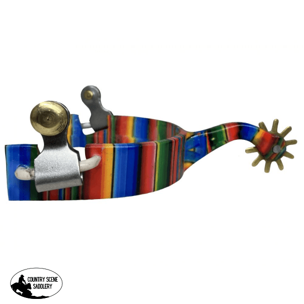 Showman ® Serape Stainless Steel Spur. Spurs