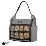 New! Showman ® Slow feed hay tote. Durable heavy duty nylon hay tote is easy to fill and carry. - Country Scene Saddlery and Pet Supplies