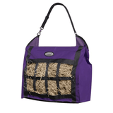 New! Showman ® Slow feed hay tote. Durable heavy duty nylon hay tote is easy to fill and carry. - Country Scene Saddlery and Pet Supplies