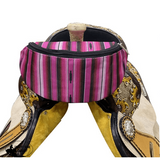 Showman ® Southwest Print Insulated Nylon Saddle Pouch - Country Scene Saddlery and Pet Supplies