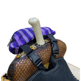 Showman ® Southwest Print Insulated Nylon Saddle Pouch Pouches Sacks Horn Bags
