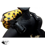 Showman ® Sunflower Print Insulated Nylon Saddle Pouch
