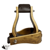 New! Showman ® These polished Ashwood wooden stirrups - Country Scene Saddlery and Pet Supplies