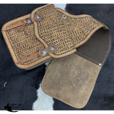 Showman ® Tooled leather saddle bag. - Country Scene Saddlery and Pet Supplies
