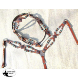 Showman ® Turquoise and Orange beaded - Country Scene Saddlery and Pet Supplies