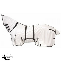Showman® White Lightweight Mesh Fly Combo Horse Wear