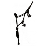 Showman® Woven Nylon mule tape halter. - Country Scene Saddlery and Pet Supplies