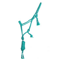 New! Showman® Woven Nylon Mule Tape Halter.