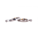 Showman ® YOUTH Stainless steel humane spurs. - Country Scene Saddlery and Pet Supplies