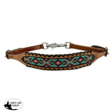 New! Showman ®Rawhide Braided Wither Strap