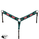 Showman Sangria Corded Mohair Browband Headstall and Breastcollar Set - Country Scene Saddlery and Pet Supplies