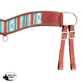 Showman Serape Southwest print leather tripping collar - Country Scene Saddlery and Pet Supplies