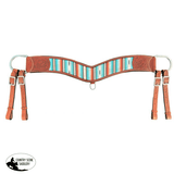 Showman Serape Southwest print leather tripping collar - Country Scene Saddlery and Pet Supplies