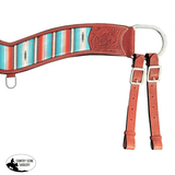 Showman Serape Southwest print leather tripping collar - Country Scene Saddlery and Pet Supplies