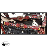 Showman- Southwest & Cheetah Beaded Fringe. - Country Scene Saddlery and Pet Supplies