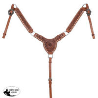 Showman Summerfield Browband Headstall And Breastcollar Set