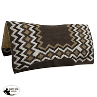 Showman® 34 X 36 Contoured Cutter Style Wool Top Saddle Pad Saddle Pads & Blankets