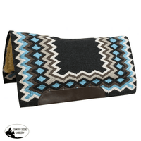 Showman® 34 X 36 Contoured Cutter Style Wool Top Saddle Pad Saddle Pads & Blankets