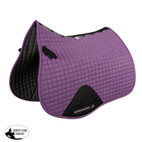 New! Showmaster Quilted Kwik-Dry Gp Saddle Pad Purple Pad