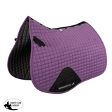 New! Showmaster Quilted Kwik-Dry Gp Saddle Pad Purple Pad