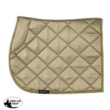 Showmaster Satin Gp Saddle Pad High Wither Light Green English Pads