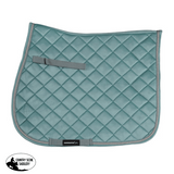 Showmaster Velvet Gp Saddle Pad With Bamboo Lining Sage English Pads