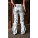 New! SILVER METALLIC SIGNATURE TROUSER DENIM - Country Scene Saddlery and Pet Supplies