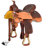 Silver Royal Holbrook Youth Roping Saddle - 12 inch / 7.5 inch full QH - Youth