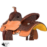 Silver Royal Holbrook Youth Roping Saddle - 12 inch / 7.5 inch full QH - Youth