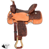 Silver Royal Holbrook Youth Roping Saddle - 12 inch / 7.5 inch full QH - Youth