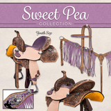 Silver Royal Sweet Pea collection - Country Scene Saddlery and Pet Supplies