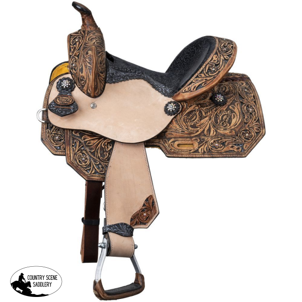 Copy Of Silver Royal Youth Azalea Barrel Saddle Western Saddle