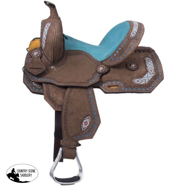 Silver Royal Youth Sonora Barrel Saddle 12 Western Saddle
