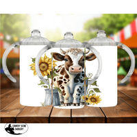 Sippy Cup - (Any Design) Or Fresian Sunflower