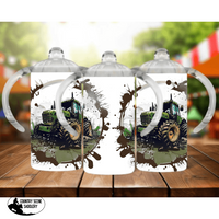 Sippy Cup - (Any Design) Or -Muddy Tractor