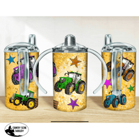 Sippy Cup - (Any Design) Or Tractors & Stars