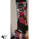 Skulls and Roses Boots.