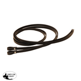 Split Reins Bridle Leather 5/8", Black - Country Scene Saddlery and Pet Supplies