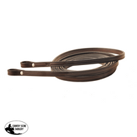 Split Reins Full Double & Stitched 5/8 Dark Oil Herman Oak Reins