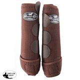 Sports Medicine Boots VenTech Elite Rear Pair - Brown - White / Small - VenTECH™ Elite Sports Medicine Boot