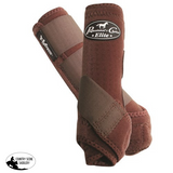 Sports Medicine Boots VenTech Elite Rear Pair - Brown - White / Small - VenTECH™ Elite Sports Medicine Boot